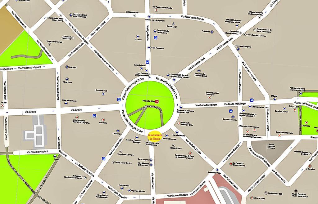 La Piazza Al Vomero Naples Bilik gambar